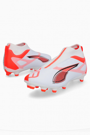 Дитячі бутси Puma Ultra 5 Match LL FG/AG Junior - Білий