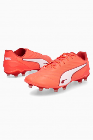Бутси Puma King Pro FG/AG - червоний