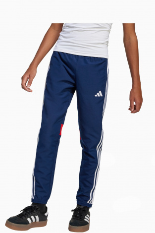 Дитячі штани adidas Tiro 25 Woven Junior - темно-синій