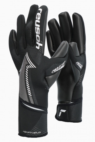 Воротарські рукавички Reusch Fastgrip Infinity - чорний
