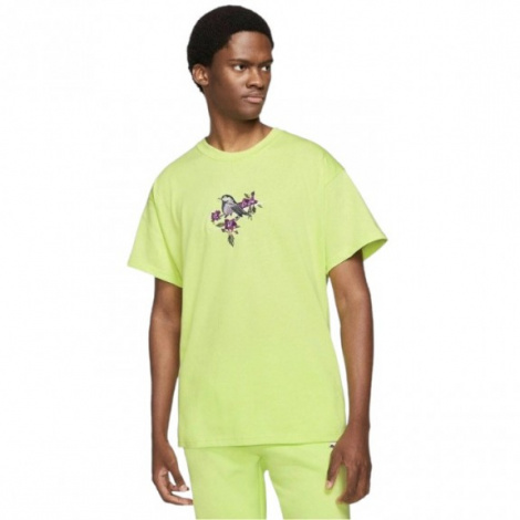 Футболка Nike Air Max 90 Embroidered T-Shirt Casual Comfort Lime Green