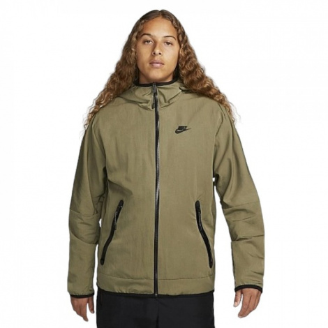 Куртка Nike Sportswear Tech Woven Full-Zip Lined Hooded Jacket Olive