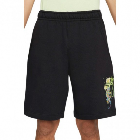 Шорты Nike Sportswear Men's Fleece Embroidered Graphic Shorts (Black)