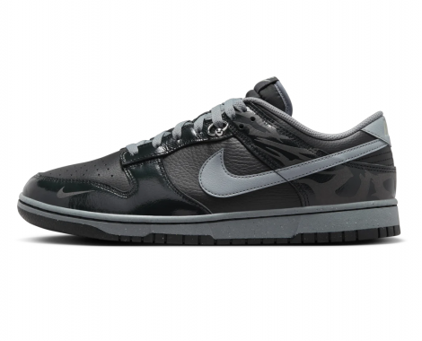 Кроссовки Nike DUNK LOW RETRO BERLIN черно-серые FZ3053-001