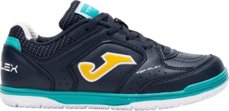 Футзалки (бампи) дитячі Joma TOP FLEX темно-синьо-бірюзові TPJS2503IN