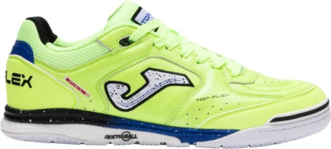 Футзалки (бампи) Joma TOP FLEX REBOUND лаймово-сині TORS2511IN