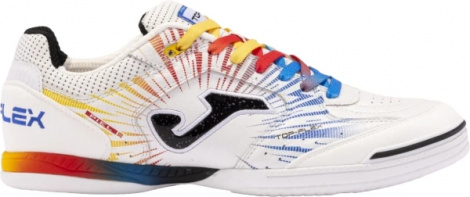 Футзалки (бампи) Joma TOP FLEX біло-синьо-жовтогарячі TOPW2476IN