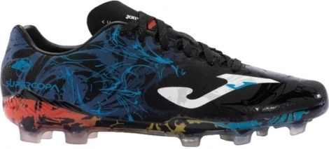 Бутcи Joma SUPER COPA чорно-синьо-жовтогарячі SUPS2441FG
