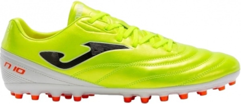 Кроссовки для газона (Бутсы) салатово-белые Joma NUMERO-10 N10S2311AG