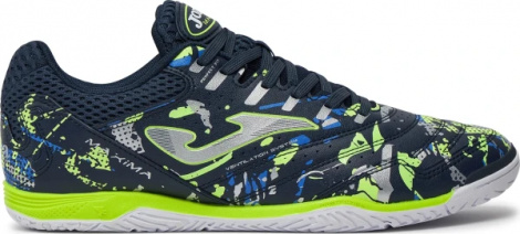 Футзалки (бампи) Joma MAXIMA темно-синьо-лимонні MAXS2433IN