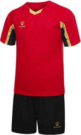 Комплект футбольної форми дитячий Kelme PORTO червоний 8251ZB3002.9600
