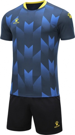 Комплект футбольної форми Kelme BURGOS темно-синьо-жовтий 8251ZB1003.9416