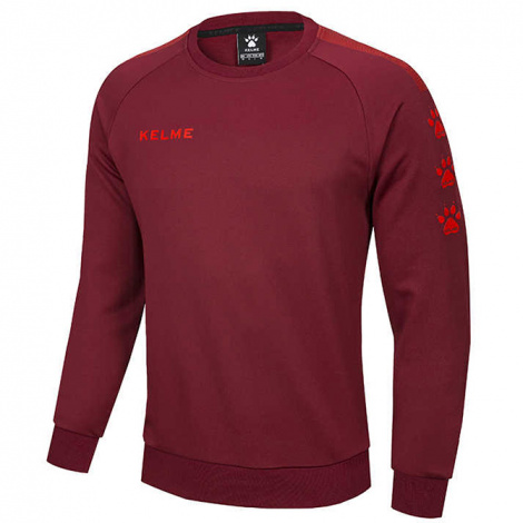 Світшот Kelme Knitted round neck sweater бордовий 3891370.9609
