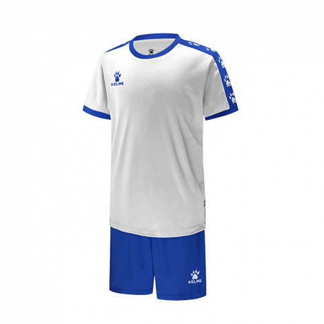 Футбольна форма дитяча Kelme COLLEGUE біло-синя 3883033.9104