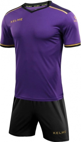 Футбольна форма дитяча Kelme SEGOVIA фіолетово-чорна 3873001.9510