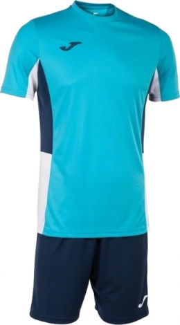 Комплект футбольної форми Joma DANUBIO II блакитно-синій 103213.013