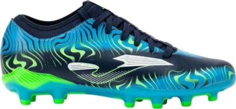Бутси Joma EVOLUTION темно-синьо-блакитно-салатові EVOS2503FG