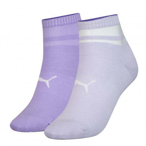 Шкарпетки жіночі Puma SHORT SOCK STRUCTURE 2P WOMEN фіолетові (2 пари) 103002001-012