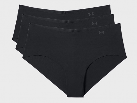 Трусы Ua Ps Hipster 3Pack Черный Женский Sm