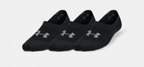 Шкарпетки жіночі Under Armour BREATHE LITE ULTRA LOW 3P чорні (3 пари) 1370075-001