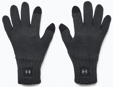 Перчатки Ua Halftime Wool Glove Черный Мужской L/Xl