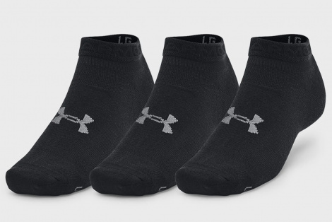 Шкарпетки Under Armour ESSENTIAL LOW CUT 3PK чорні (3 пари) 1382958-001