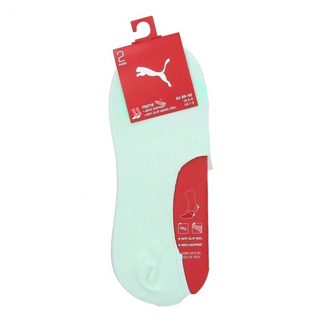 Шкарпетки Puma FOOTIE 2P UNISEX м'ятно-фіолетові (2 пари) 141011001-004