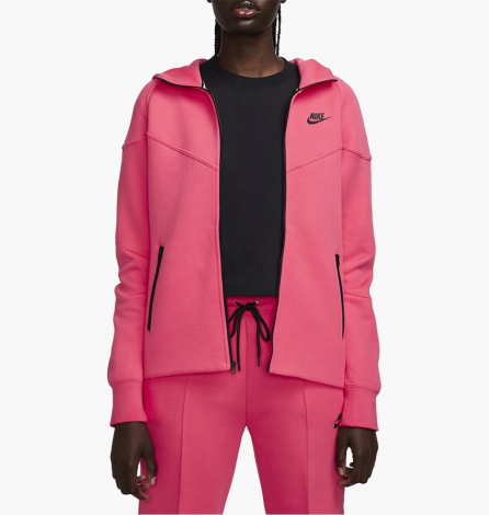 Кофта Nike W Tch Flc Windrunner Hd