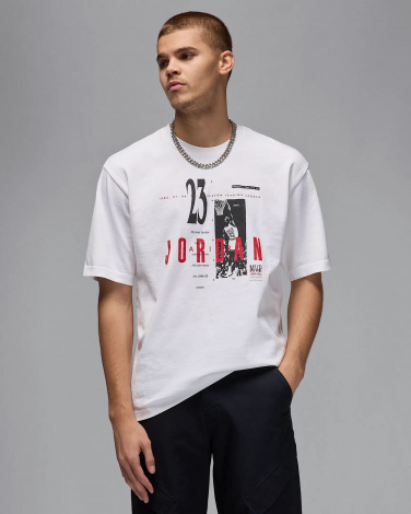Футболка Nike JORDAN REISSUE GX SS CREW біла HJ2356-100