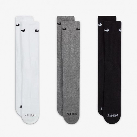 Шкарпетки Nike U NK EVERYDAY PLUS CUSH CREW різнокольорові (3 пари) SX6888-964