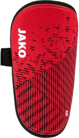 Щитки футбольные Jako PERFORMANCE BASIC красные 2765-110