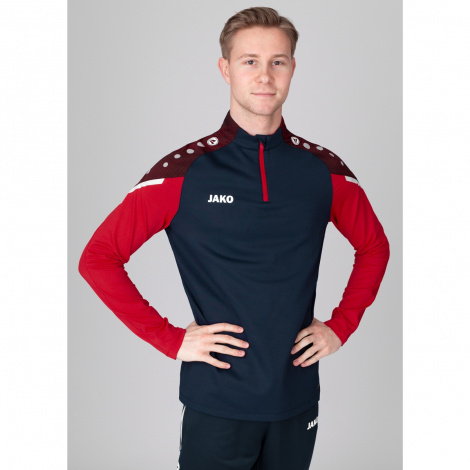 Реглан Jako Zip top PERFORMANCE темно-синьо-червоний 8622-909