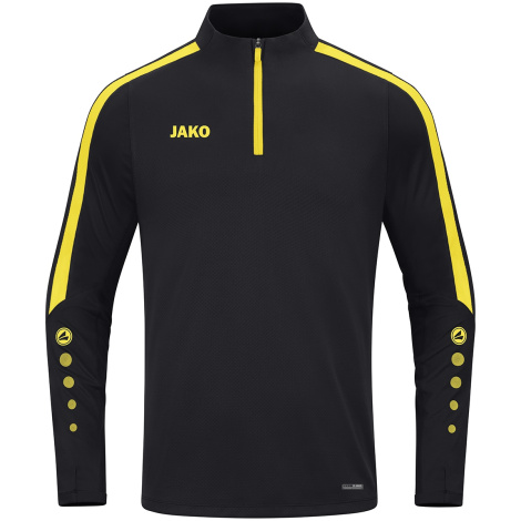 Реглан Jako ZIP TOP POWER черно-желтый 8623-803