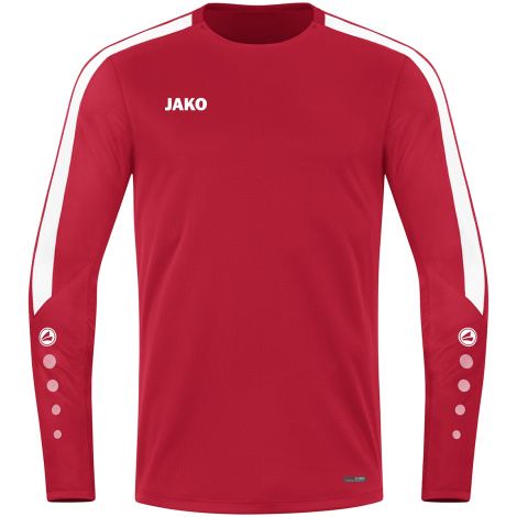 Свитшот Jako POWER красно-белый 8823-100