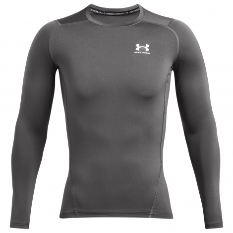 Лонгслів компресійний Under Armour HEATGEAR LONG SLEEVE сірий 1361524-025