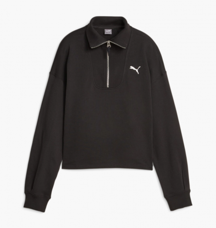 Толстовка Puma Her Women’S High-Neck Half-Zip Sweatshirt