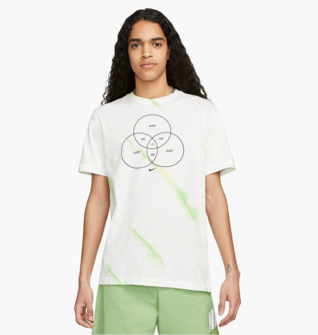 Футболка Nike Tye Dye Shirt Green/White