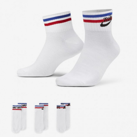 Шкарпетки Nike U NK NSW EVERYDAY ESSENTIAL AN білі (3 пари) DX5080-100