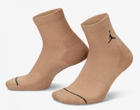 Носки Nike UJ Ed Cush Poly Ankle 3Pr 144 Бежевый, Коричневый, Фиолетовый Унисекс 38-42