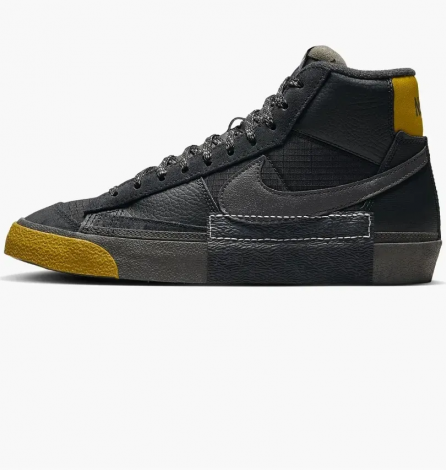 Кроссовки Nike Blazer Mid 77 (Черные)