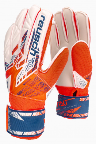Детские вратарские перчатки Reusch Attrakt Solid Junior