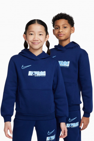 Детская кофта Nike Erling Haaland Club Fleece Junior - темно-синий