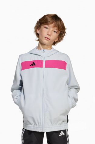 Детская кофта adidas Tiro 25 Essentials Woven Junior - серый