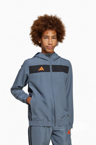 Детская кофта adidas Tiro 25 Essentials Woven Junior - серый