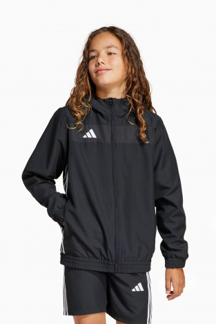 Дитяча кофта adidas Tiro 25 Essentials Woven Junior - чорний