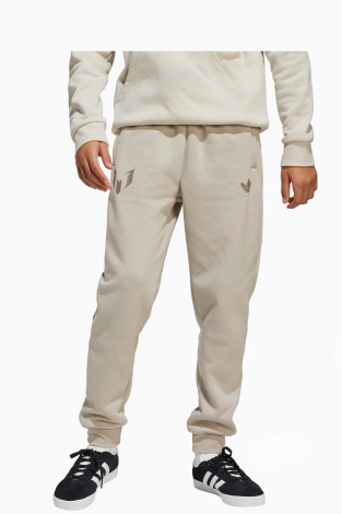 Дитячі штани adidas Messi Junior - бежевий