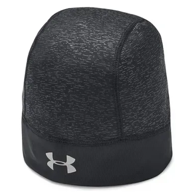 Шапка Ua Storm Run Beanie Black // Silver Черный Жен Uni