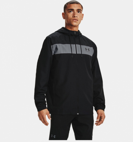 Ветровка Sportstyle Windbreaker 1361621-001 Under Armour L Черный
