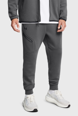 Штаны Спортивные Ua Unstoppable Flc Jgr Eu 1389353-025 Under Armour L Серый