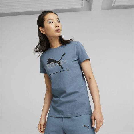 Футболка Ess Better Tee 67330117 Puma Xs Голубой